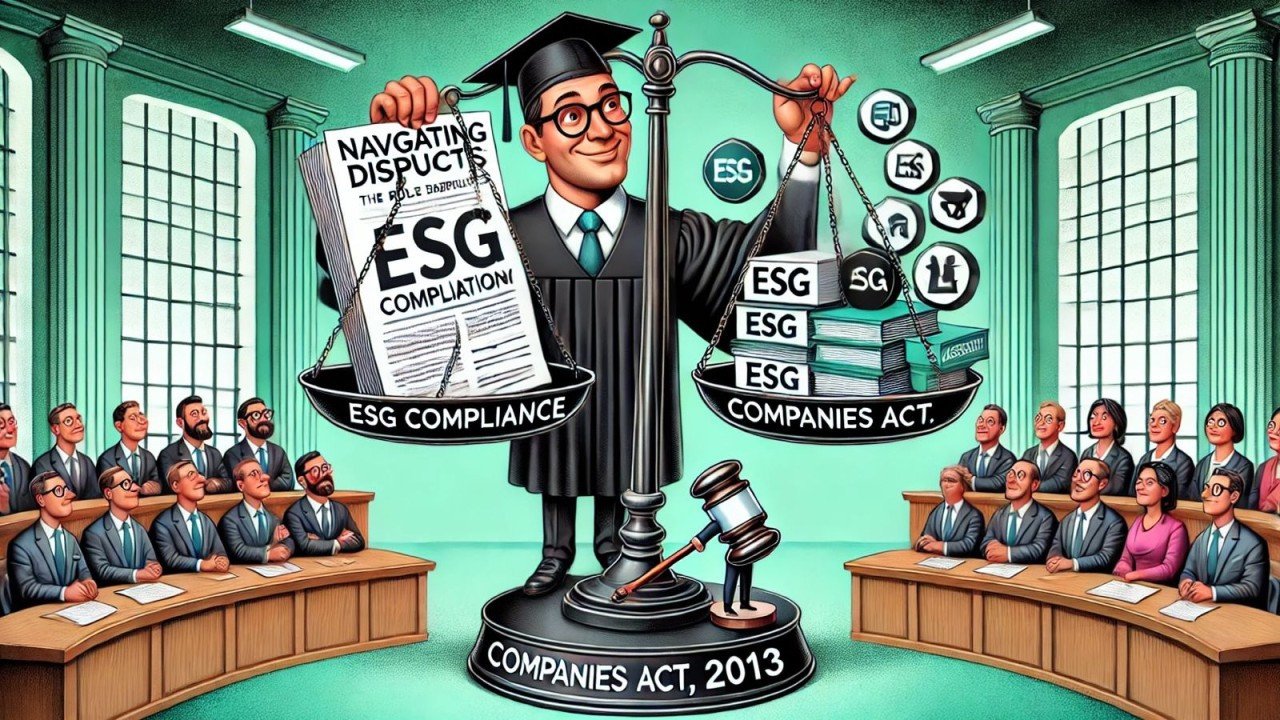 NAVIGATING DISPUTES: THE ROLE OF ARBITRATION IN ESG COMPLIANCE UNDER COMPANIES ACT, 2013